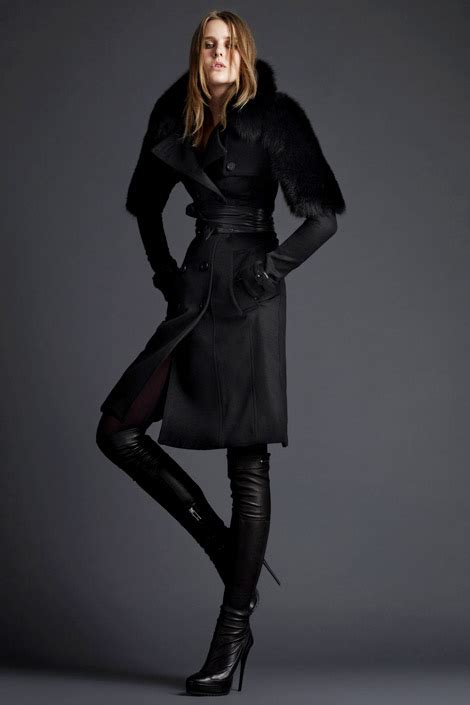 burberry prorsum dress fur|Burberry prorsum boots.